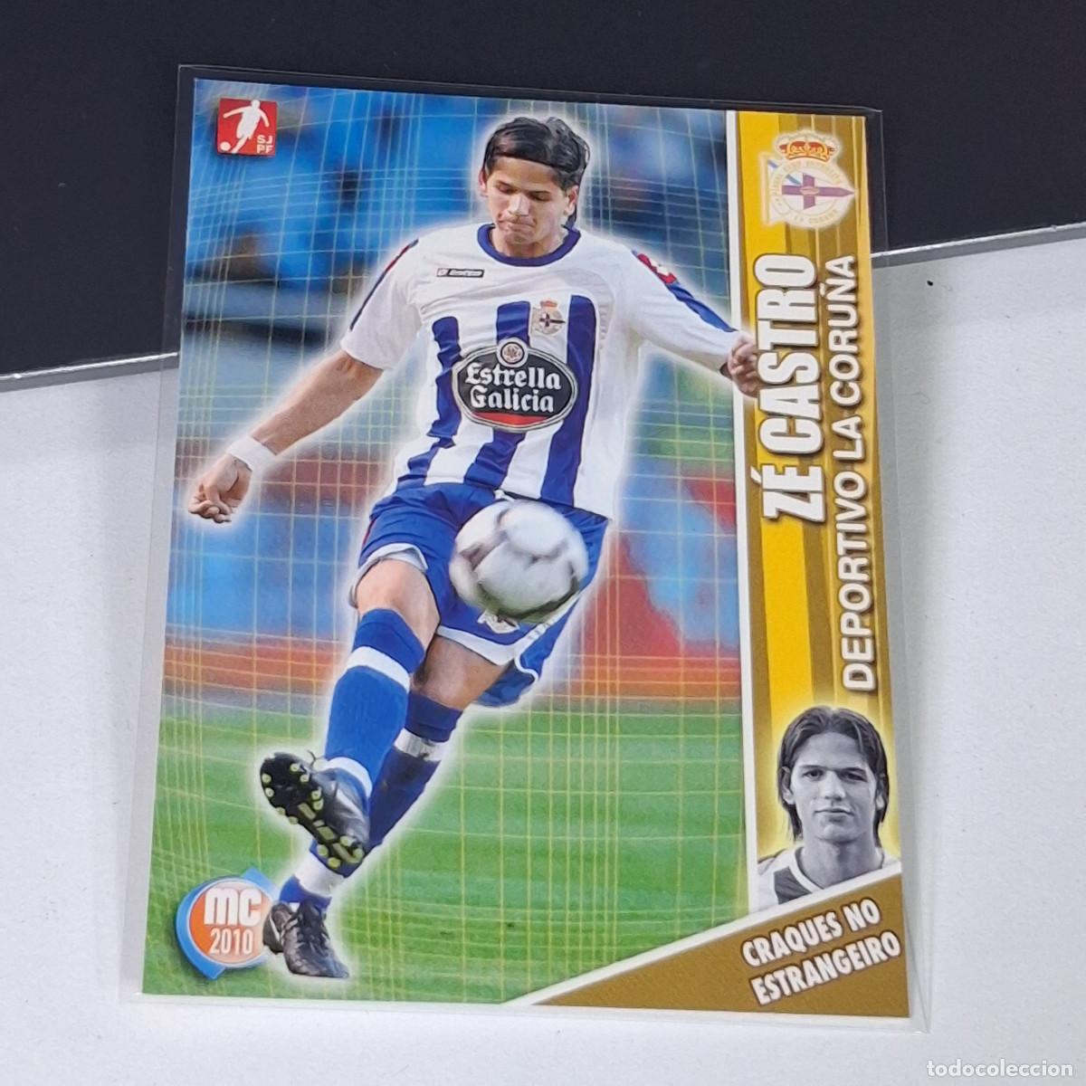 Cromos de f&uacute;tbol: B52 135 Z&Eacute; CASTRO DEPORTIVO LA CORUNA MC PANINI MEGACRAQUES 2009-2010 09 10 SJPF CARD PORTUGAL