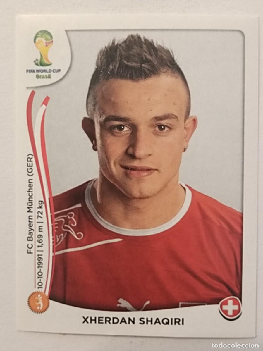 Cromos de f&uacute;tbol: #351 SHAQIRI (SUIZA) MUNDIAL BRASIL 2014 PANINI