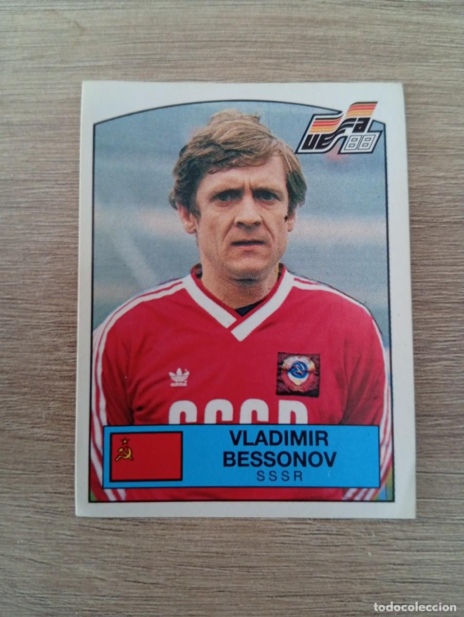 Cromos de f&uacute;tbol: VLADIMIR BESSONOV 243 SSSR URSS EUROCOPA EURO 1988 88 ALEMANIA NUNCA PEGADO SIN PEGAR
