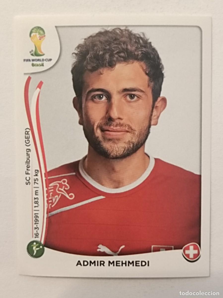 Cromos de f&uacute;tbol: #352 MEHMEDI (SUIZA) MUNDIAL BRASIL 2014 PANINI