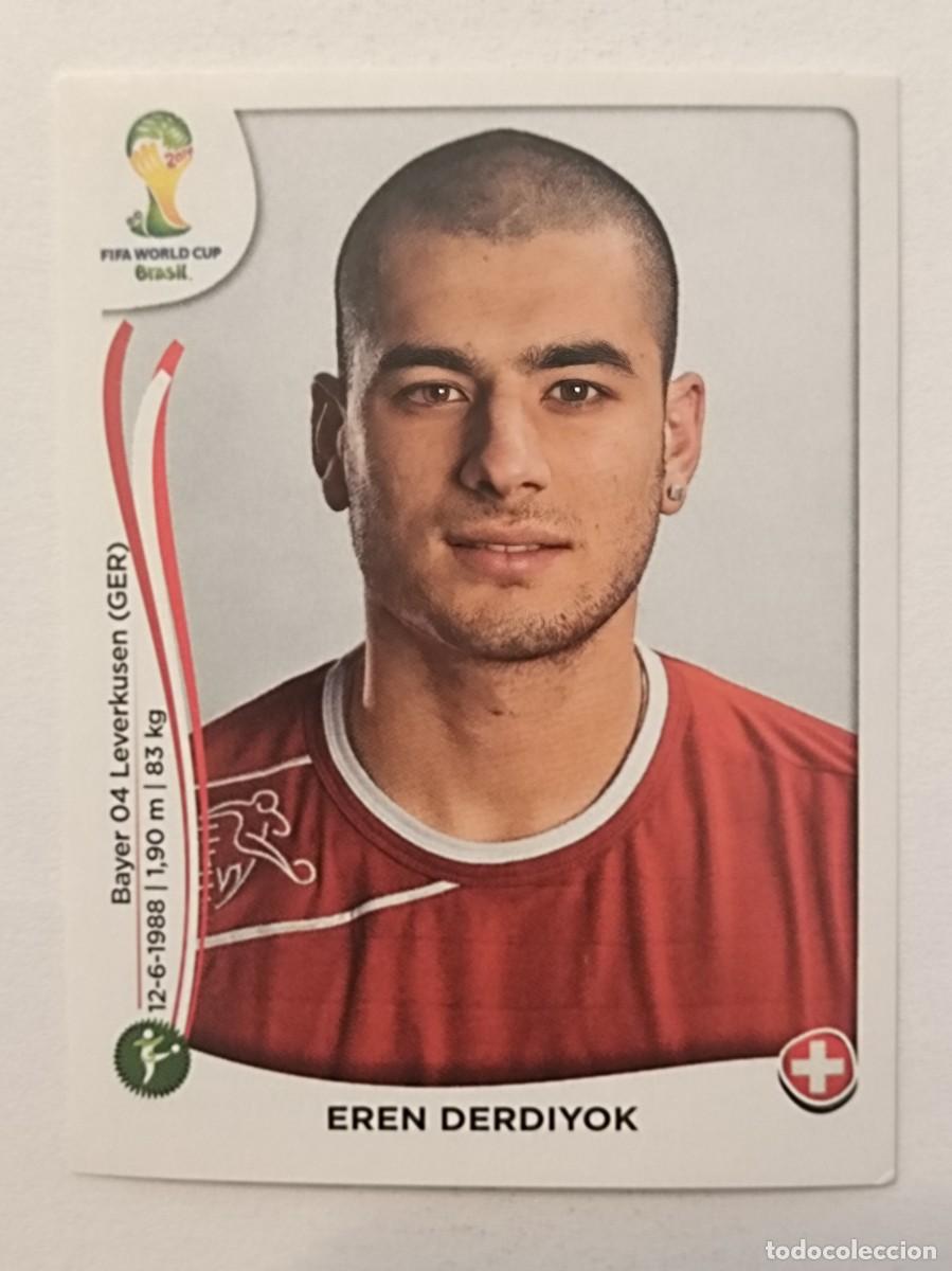 Football Stickers: #353 DERDIYOK (SUIZA) MUNDIAL BRASIL 2014 PANINI