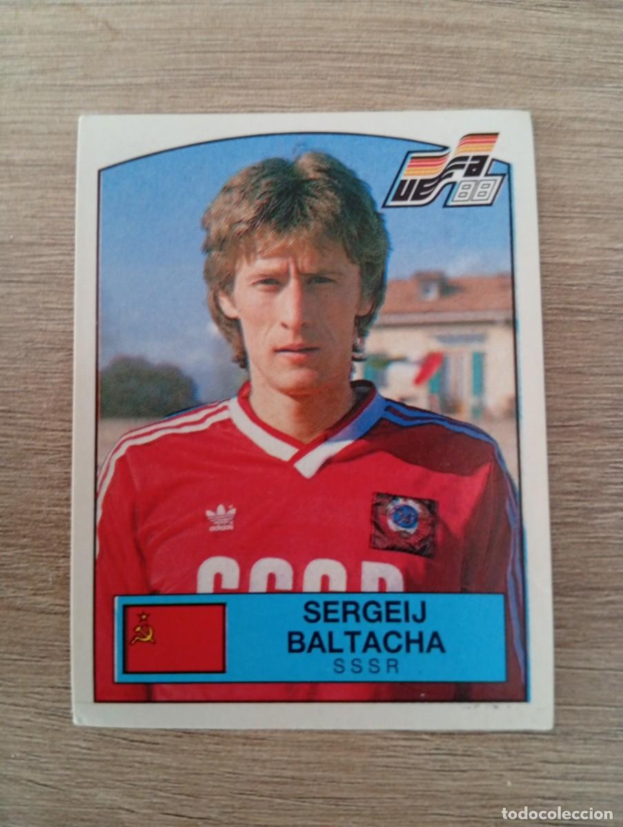 Football Stickers: SERGEIJ BALTACHA 244 SSSR URSS EUROCOPA EURO 1988 88 ALEMANIA NUNCA PEGADO SIN PEGAR