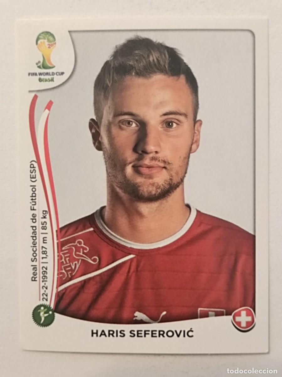 Football Stickers: #354 SEFEROVIC (SUIZA) MUNDIAL BRASIL 2014 PANINI