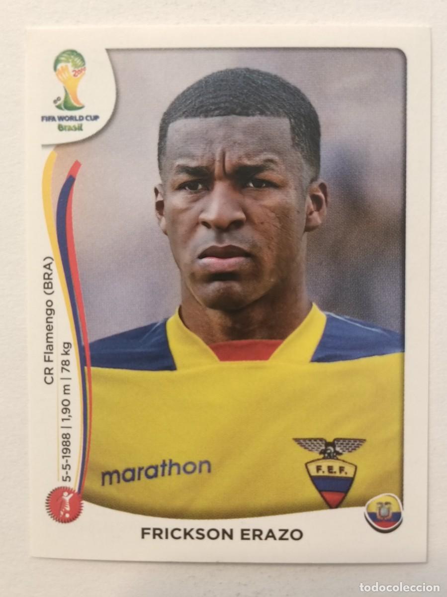 Cromos de f&uacute;tbol: #359 ERAZO (ECUADOR) MUNDIAL BRASIL 2014 PANINI