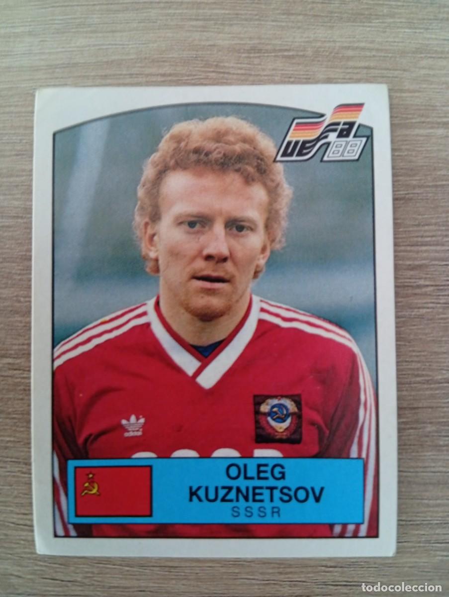 Cromos de f&uacute;tbol: OLEG KUZNETSOV 246 SSSR URSS EUROCOPA EURO 1988 88 ALEMANIA NUNCA PEGADO SIN PEGAR