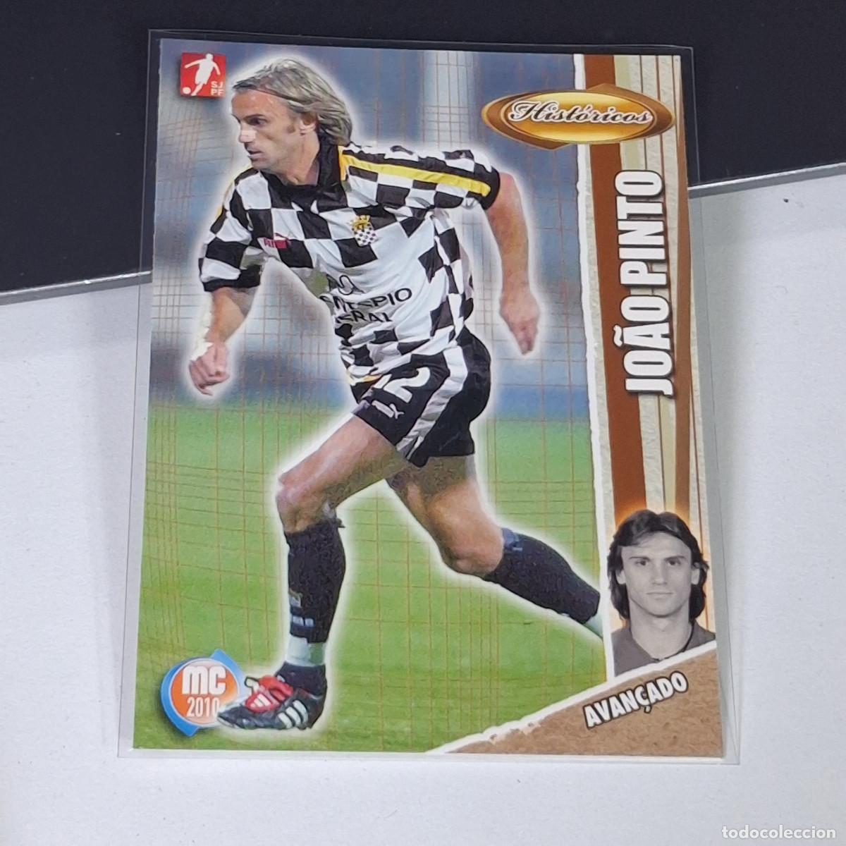 Cromos de f&uacute;tbol: B52 139 JOAO PINTO BOAVISTA HISTORICOS MC PANINI MEGACRAQUES 2009-2010 09 10 SJPF CARD PORTUGAL