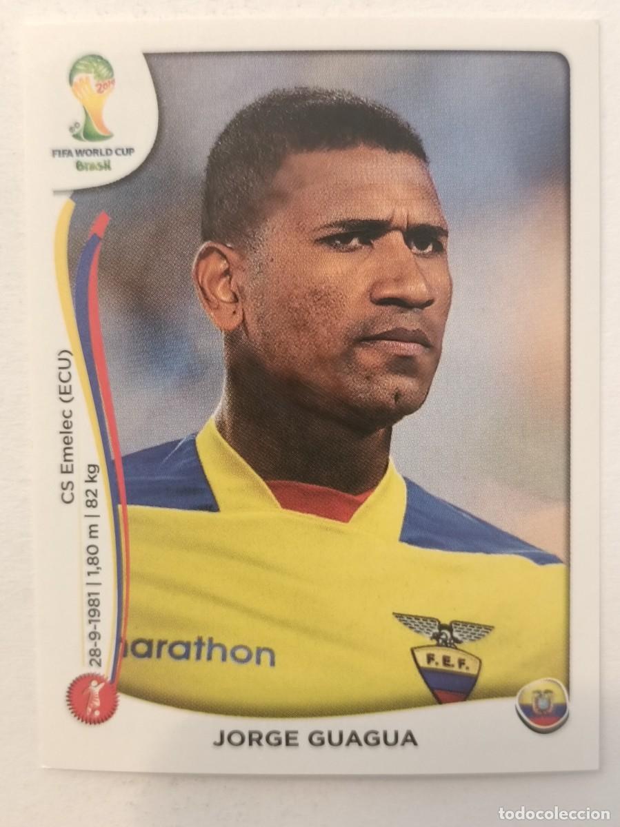 Cromos de f&uacute;tbol: #360 GUAGUA (ECUADOR) MUNDIAL BRASIL 2014 PANINI
