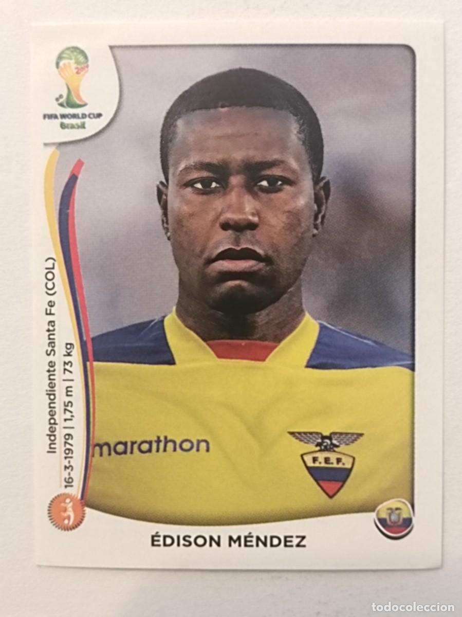 Cromos de f&uacute;tbol: #363 MENDEZ (ECUADOR) MUNDIAL BRASIL 2014 PANINI
