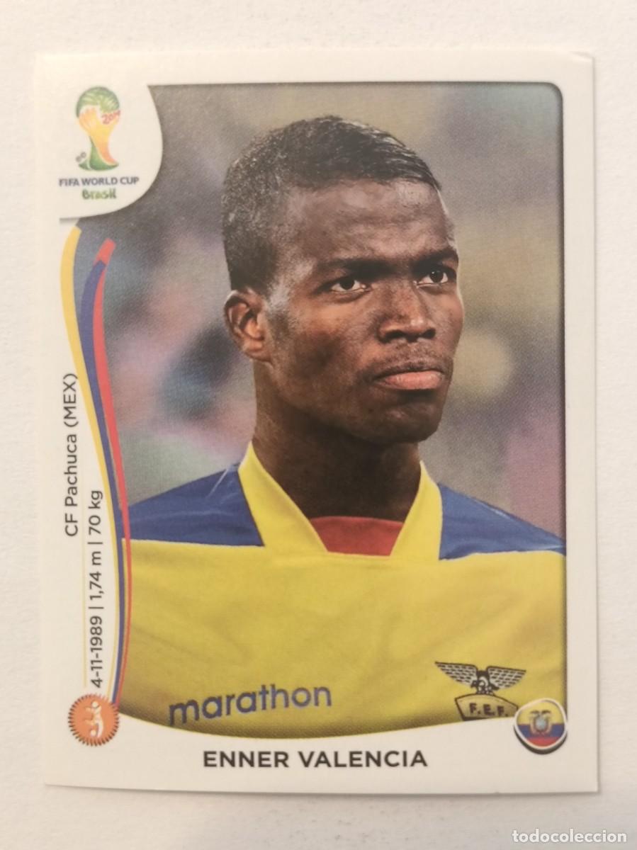 Cromos de f&uacute;tbol: #364 VALENCIA (ECUADOR) MUNDIAL BRASIL 2014 PANINI