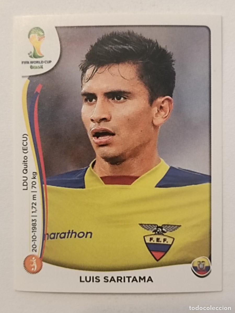Cromos de f&uacute;tbol: #365 SARITAMA (ECUADOR) MUNDIAL BRASIL 2014 PANINI