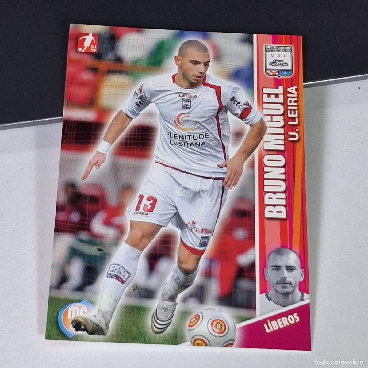 Cromos de f&uacute;tbol: B52 46 BRUNO MIGUEL UNIAO DE LEIRIA MC PANINI MEGACRAQUES 2009-2010 09 10 SJPF CARD PORTUGAL