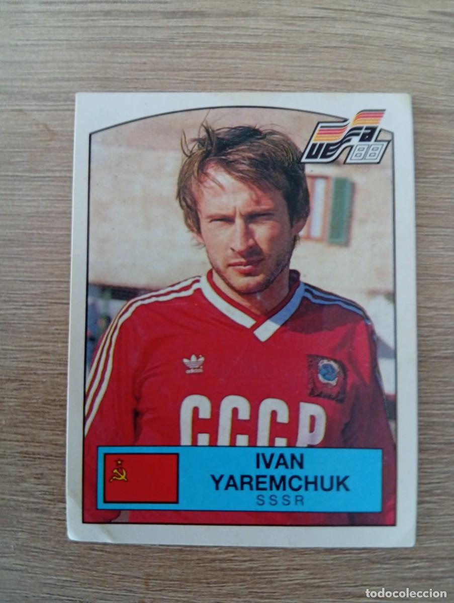Cromos de f&uacute;tbol: IVAN YAREMCHUK 251 SSSR URSS EUROCOPA EURO 1988 88 ALEMANIA NUNCA PEGADO SIN PEGAR