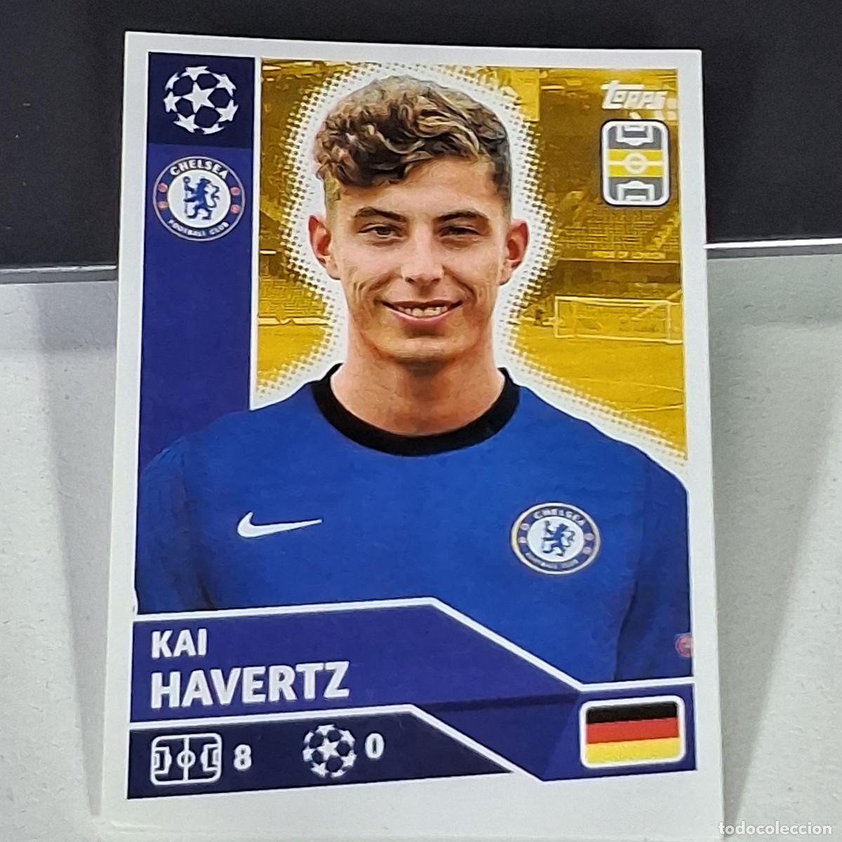 Cromos de f&uacute;tbol: A41 CHE11 CHE 11 KAI HAVERTZ CHELSEA CHE UEFA CHAMPIONS LEAGUE STICKER 2020 2021 20 21 TOPPS