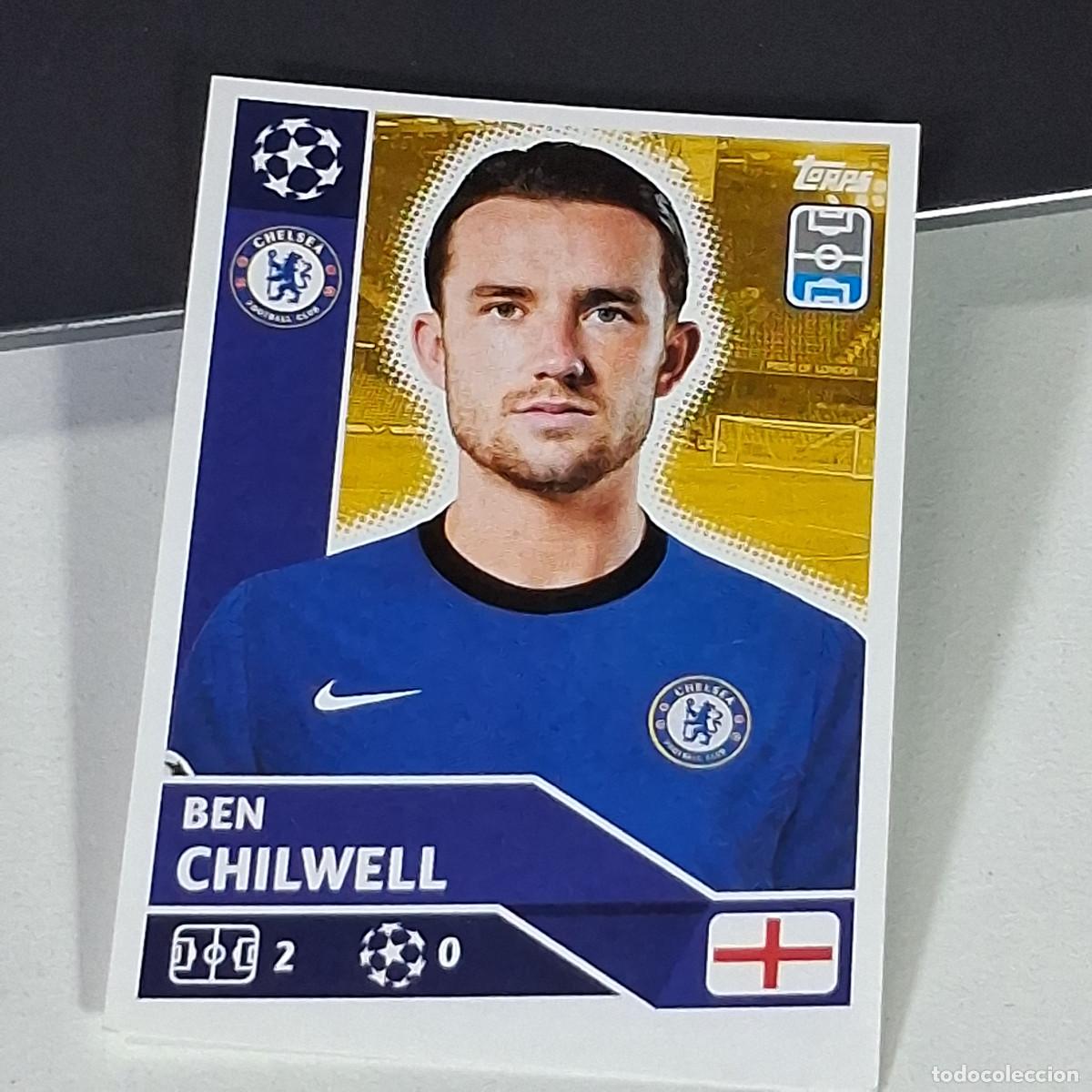 Cromos de f&uacute;tbol: A41 CHE7 CHE 7 BEN CHILWELL CHELSEA CHE UEFA CHAMPIONS LEAGUE STICKER 2020 2021 20 21 TOPPS