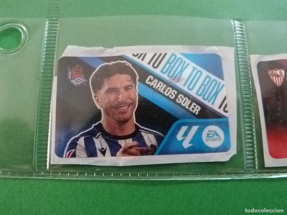 Cromos de f&uacute;tbol: CHICLE DE F&Uacute;TBOL CARLOS SOLER REAL SOCIEDAD LIGA ESTE 2026-2027/26-27 DE PANINI