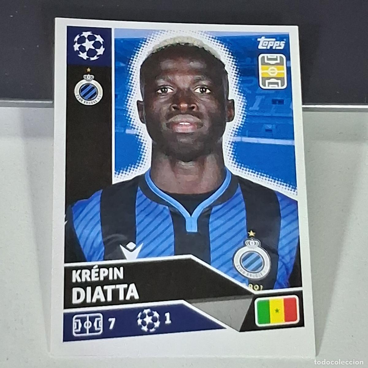 Cromos de f&uacute;tbol: A41 BRU13 13 KREPIN DIATTA CLUB BRUGGE BRU UEFA CHAMPIONS LEAGUE STICKER 2020 2021 20 21 TOPPS