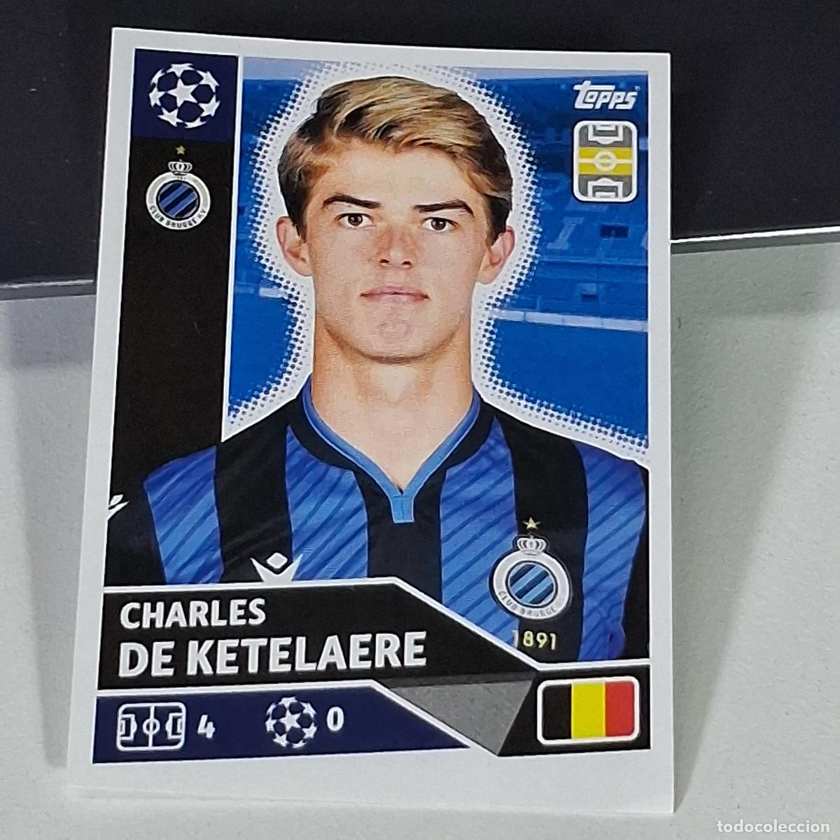 Cromos de f&uacute;tbol: A41 BRU12 BRU 12 CHARLES KETELAERE CLUB BRUGGE UEFA CHAMPIONS LEAGUE STICKER 2020 2021 20 21 TOPPS