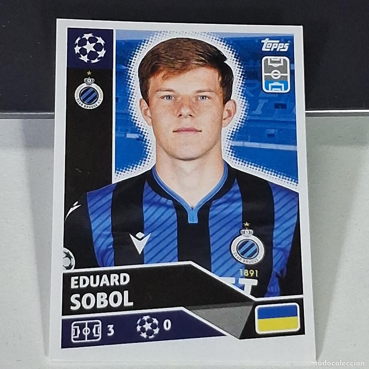 Cromos de f&uacute;tbol: A41 BRU8 BRU 8 BRUGGE SOBOL CLUB BRUGGE BRU UEFA CHAMPIONS LEAGUE STICKER 2020 2021 20 21 TOPPS