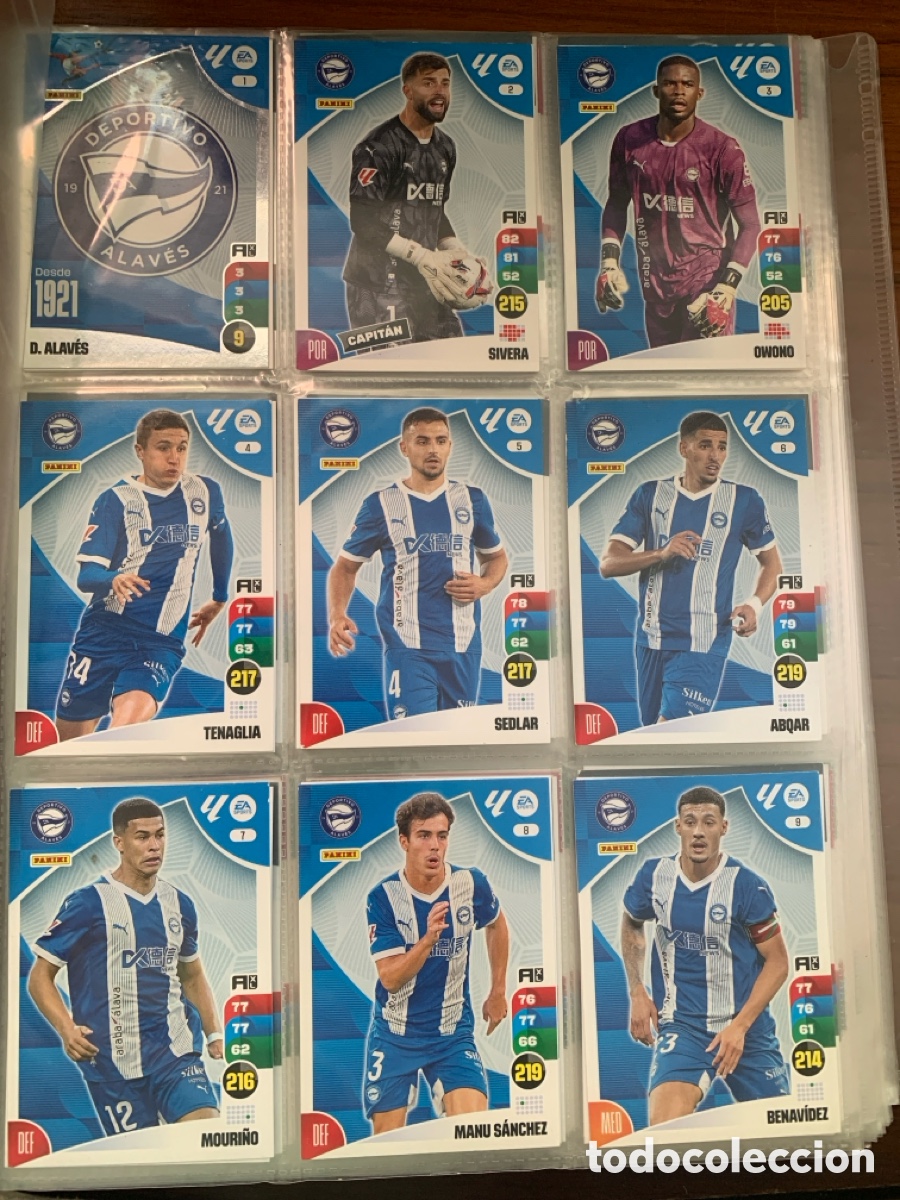 Cromos de f&uacute;tbol: Coleccion adrenalyn xl 24/25 casi completa faltan 30
