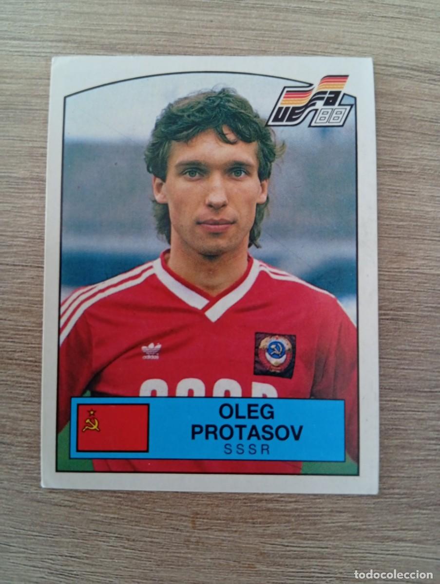 Figurine di Calcio: OLEG PROTASOV 259 SSSR URSS EUROCOPA EURO 1988 88 ALEMANIA NUNCA PEGADO SIN PEGAR