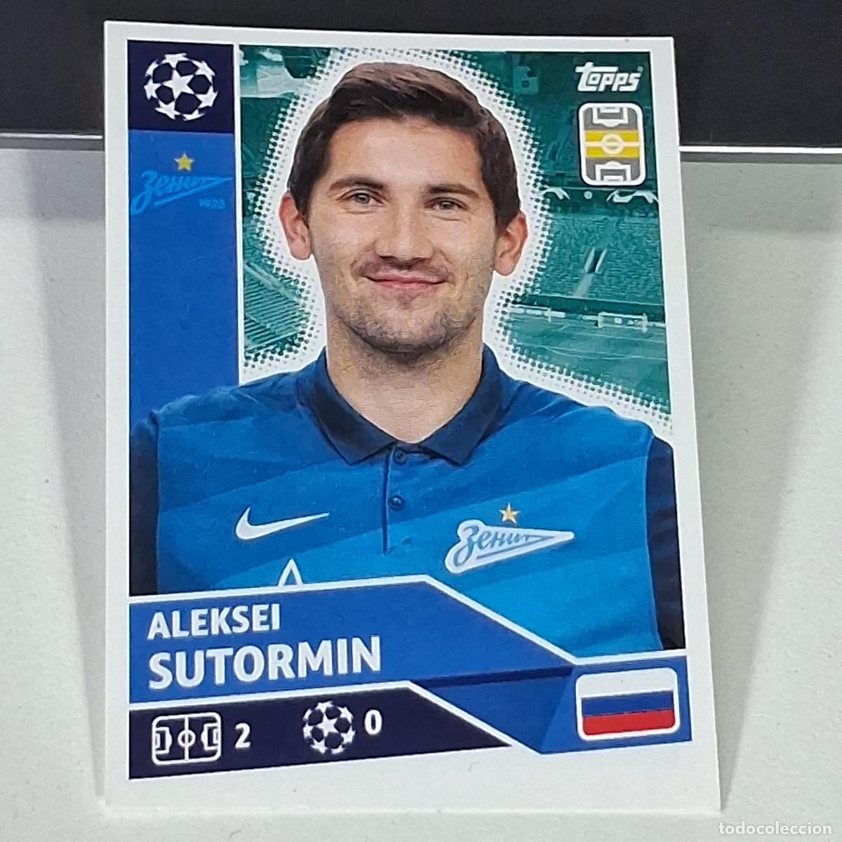 Figurine di Calcio: A41 ZSP11 ZSP 11 ALEKSEI SUTORMIN ZENIT UEFA CHAMPIONS LEAGUE STICKER 2020 2021 20 21 TOPPS