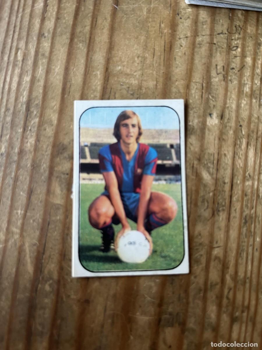 Figurine di Calcio: CROMO DESPEGADO ALBUM LIGA ESTE 76 77 1976 1977 BARCELONA NEESKENS