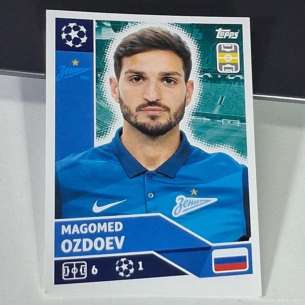 Cromos de f&uacute;tbol: A41 ZSP8 ZSP 8 MAGOMED OZDOEV ZENIT UEFA CHAMPIONS LEAGUE STICKER 2020 2021 20 21 TOPPS