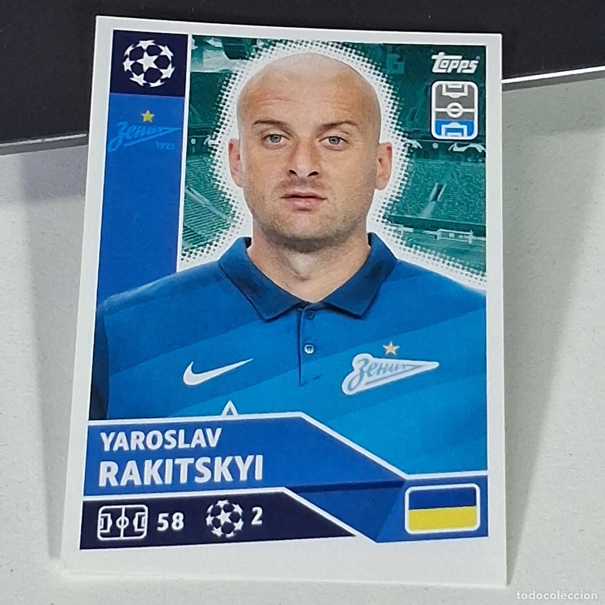 Cromos de f&uacute;tbol: A41 ZSP6 ZSP 6 YAROSLAV RAKITSYI ZENIT UEFA CHAMPIONS LEAGUE STICKER 2020 2021 20 21 TOPPS