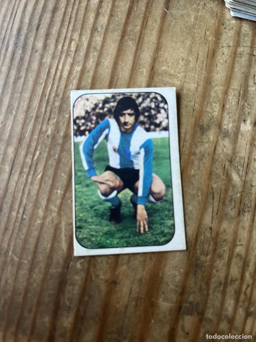 Cromos de f&uacute;tbol: CROMO DESPEGADO ALBUM LIGA ESTE 76 77 1976 1977 ULTIMOS FICHAJES # 10 HERCULES SANCAYETANO