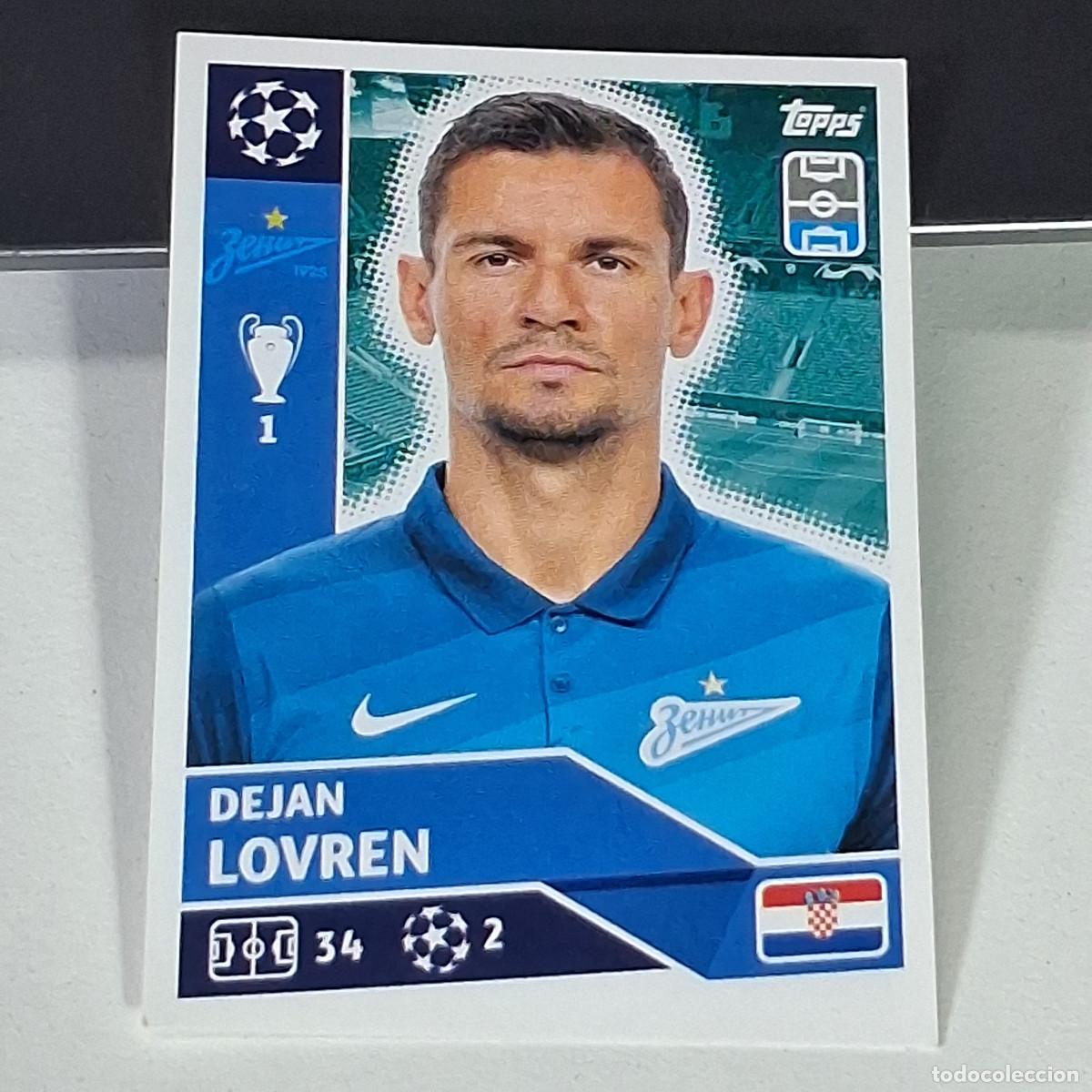 Cromos de f&uacute;tbol: A41 ZSP5 ZSP 5 DEJAN LOVREN ZENIT UEFA CHAMPIONS LEAGUE STICKER 2020 2021 20 21 TOPPS