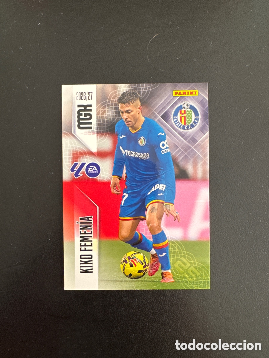 Cromos de f&uacute;tbol: KIKO FEMENIA GETAFE NUMERO 184 MEGACRACKS 2026 2027