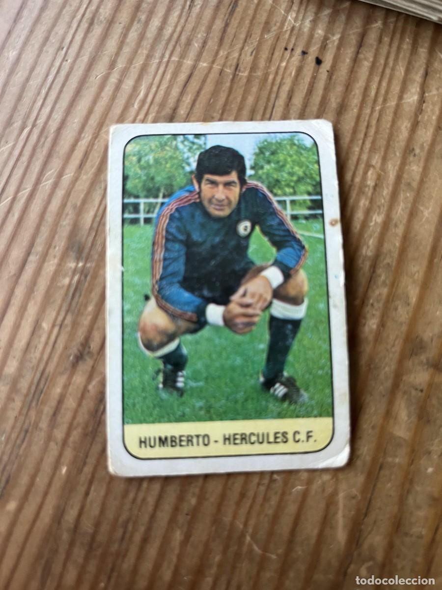 Cromos de f&uacute;tbol: CROMO SIN PEGAR NUNCA PEGADO ALBUM LIGA ESTE 78 79 1978 1979 HERCULES HUMBERTO