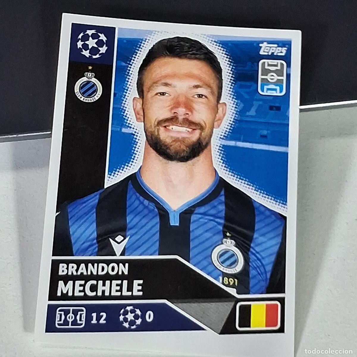 Cromos de f&uacute;tbol: A41 BRU 4 BRU4 BRANDON MECHELE CLUB BRUGGE UEFA CHAMPIONS LEAGUE STICKER 2020 2021 20 21 TOPPS