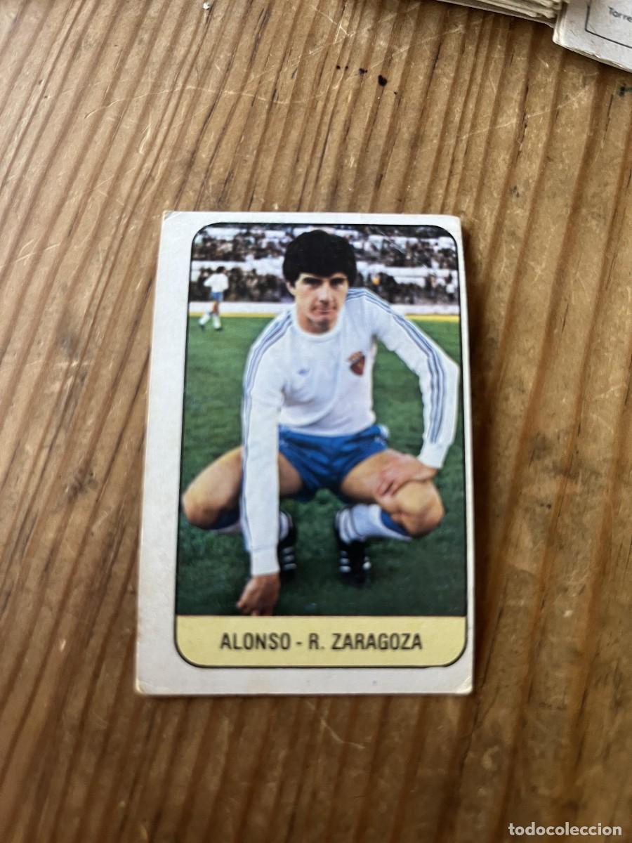 Cromos de f&uacute;tbol: CROMO SIN PEGAR NUNCA PEGADO ALBUM LIGA ESTE 78 79 1978 1979 REAL ZARAGOZA ALONSO
