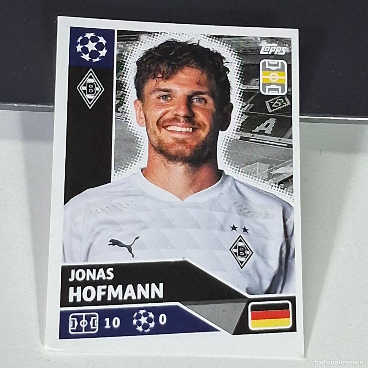 Cromos de f&uacute;tbol: A41 BMG14 BMG 14 JONAS HOFMANN BORUSSIA MONCHENGLADBACH UEFA LEAGUE STICKER 2020 2021 20 21 TOPPS