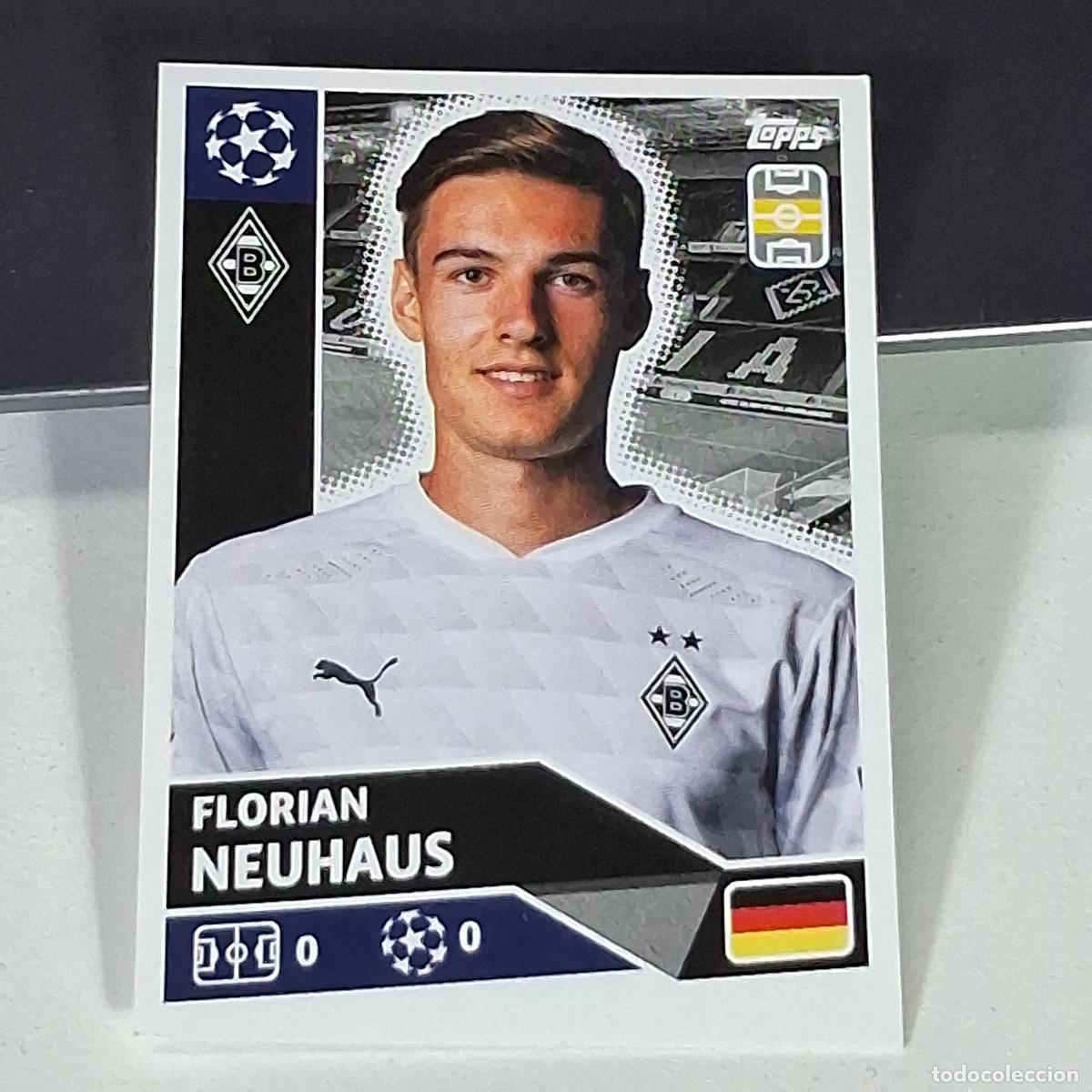 Cromos de f&uacute;tbol: A41 BMG13 BMG 13 FLORIAN NEUHAUS BORUSSIA MONCHENGLADBACH UEFA LEAGUE STICKER 2020 2021 20 21 TOPPS