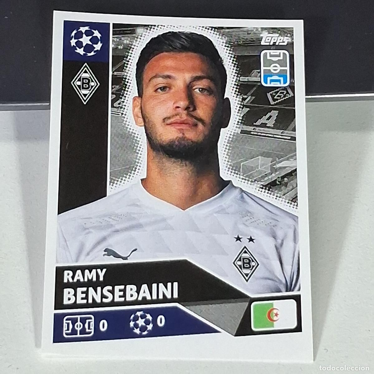 Cromos de Futebol: A41 BMG8 BMG 8 RAMY BENSEBAINI BORUSSIA MONCHENGLADBACH UEFA LEAGUE STICKER 2020 2021 20 21 TOPPS