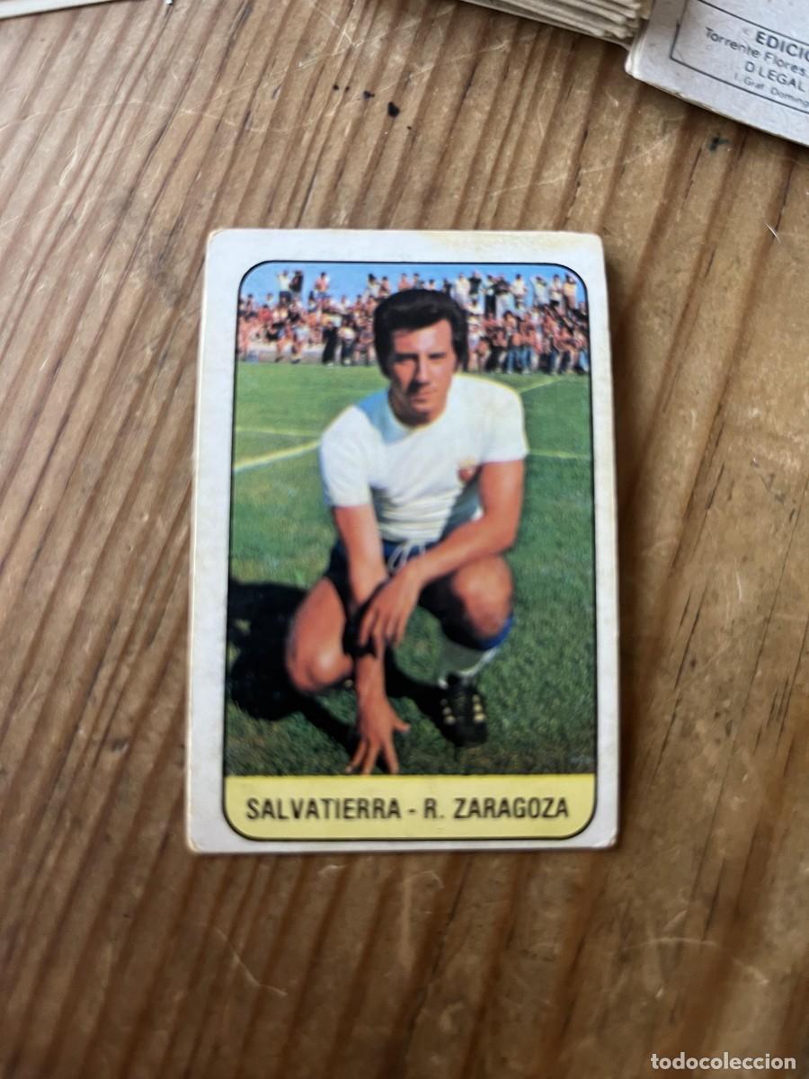 Cromos de f&uacute;tbol: CROMO SIN PEGAR NUNCA PEGADO ALBUM LIGA ESTE 78 79 1978 1979 REAL ZARAGOZA SALVATIERRA