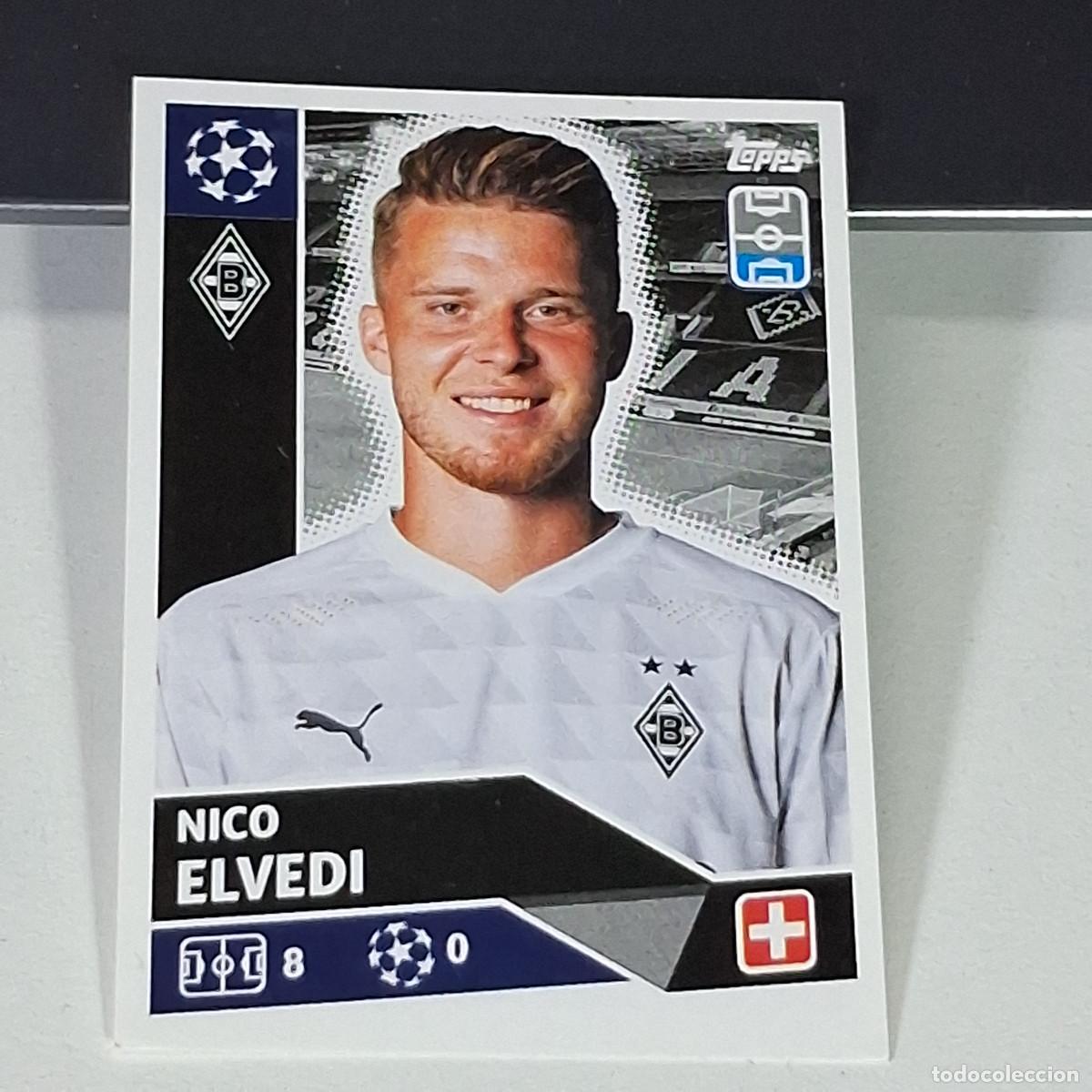 Cromos de f&uacute;tbol: A41 BMG 6 BMG6 NICO ELVEDI BORUSSIA MONCHENGLADBACH UEFA LEAGUE STICKER 2020 2021 20 21 TOPPS