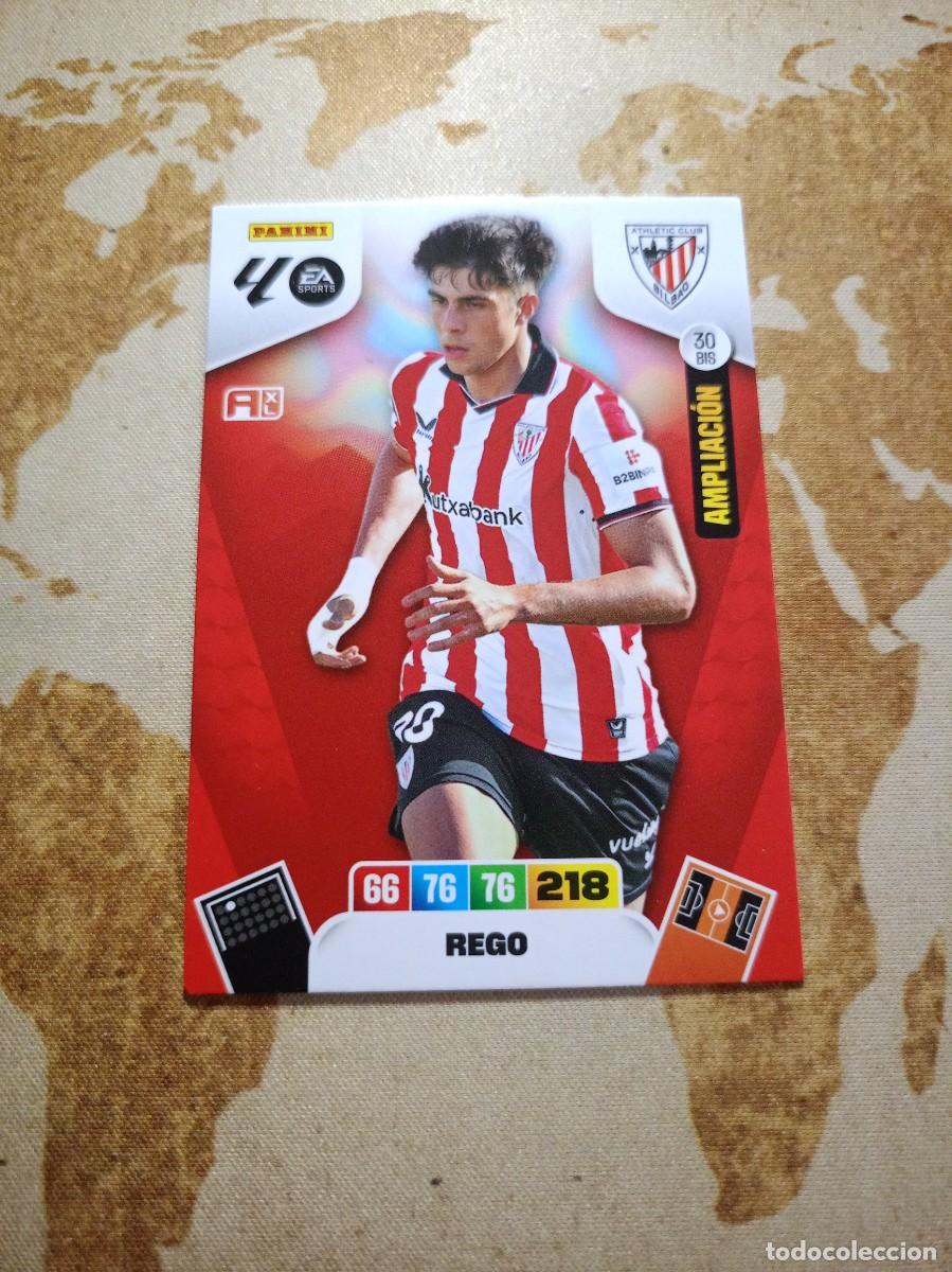 Cromos de f&uacute;tbol: Athletic 30 bis REGO Adrenalyn 2025-26