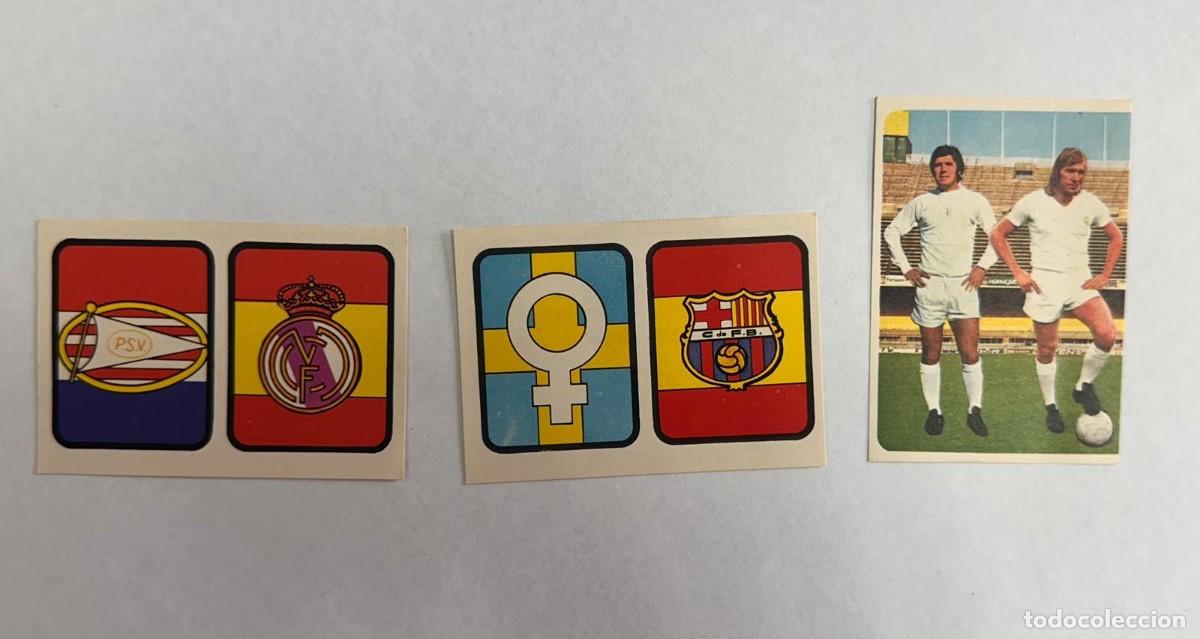 Cromos de f&uacute;tbol: Lote 3 Cromos Campeonato Nacional de Futbol 1975 76