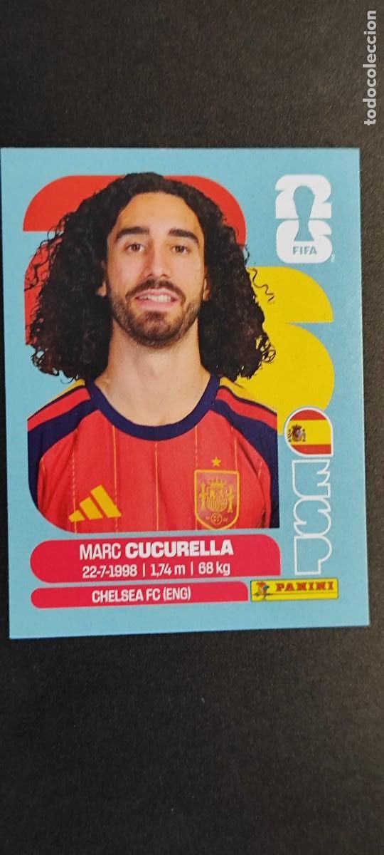 Cromos de f&uacute;tbol: STICKER FIFA WORLD CUP 2026 CUCURELLA ESPA&Ntilde;A # ESP8 PANINI