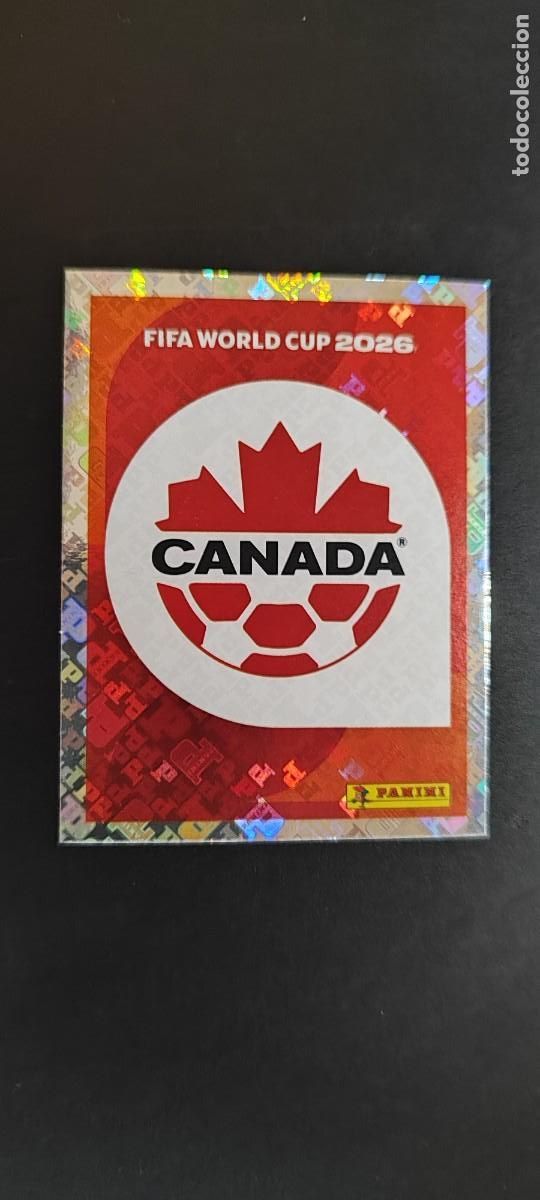 Cartes &agrave; collectionner de Football: FIFA WORLD CUP 2026 STICKER ESCUDO CANADA # CAN1 PANINI