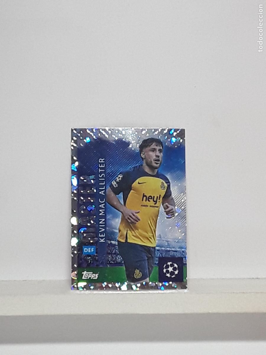 Cromos de f&uacute;tbol: CHAMPIONS STICKER 2025 2026 25 26 ALBUM TOPPS LEAGUE N 458 UNION SAINT-GILLOISE KEVIN MAC ALLISTER