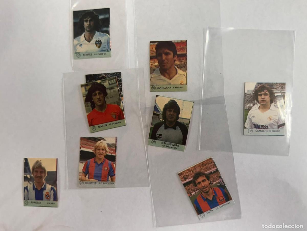 Cromos de f&uacute;tbol: Lote 9 Cromos Mateo Mirete 1982 1983 sin pegar