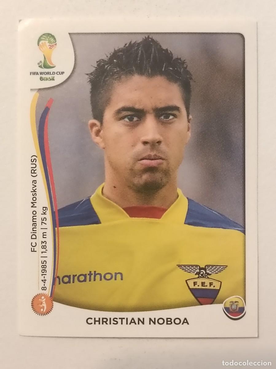 Cromos de f&uacute;tbol: #366 NOBOA (ECUADOR) MUNDIAL BRASIL 2014 PANINI