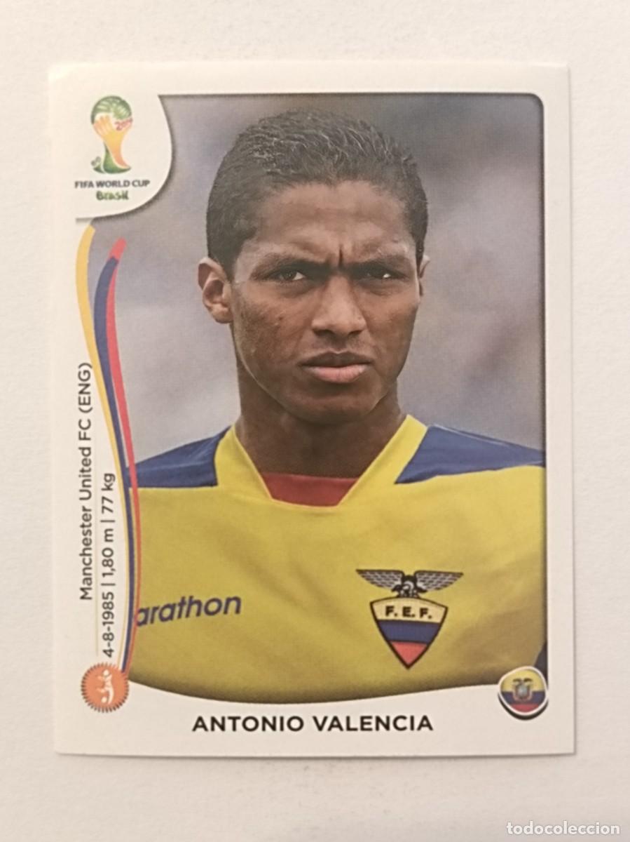 Cromos de f&uacute;tbol: #369 ANTONIO VALENCIA (ECUADOR) MUNDIAL BRASIL 2014 PANINI