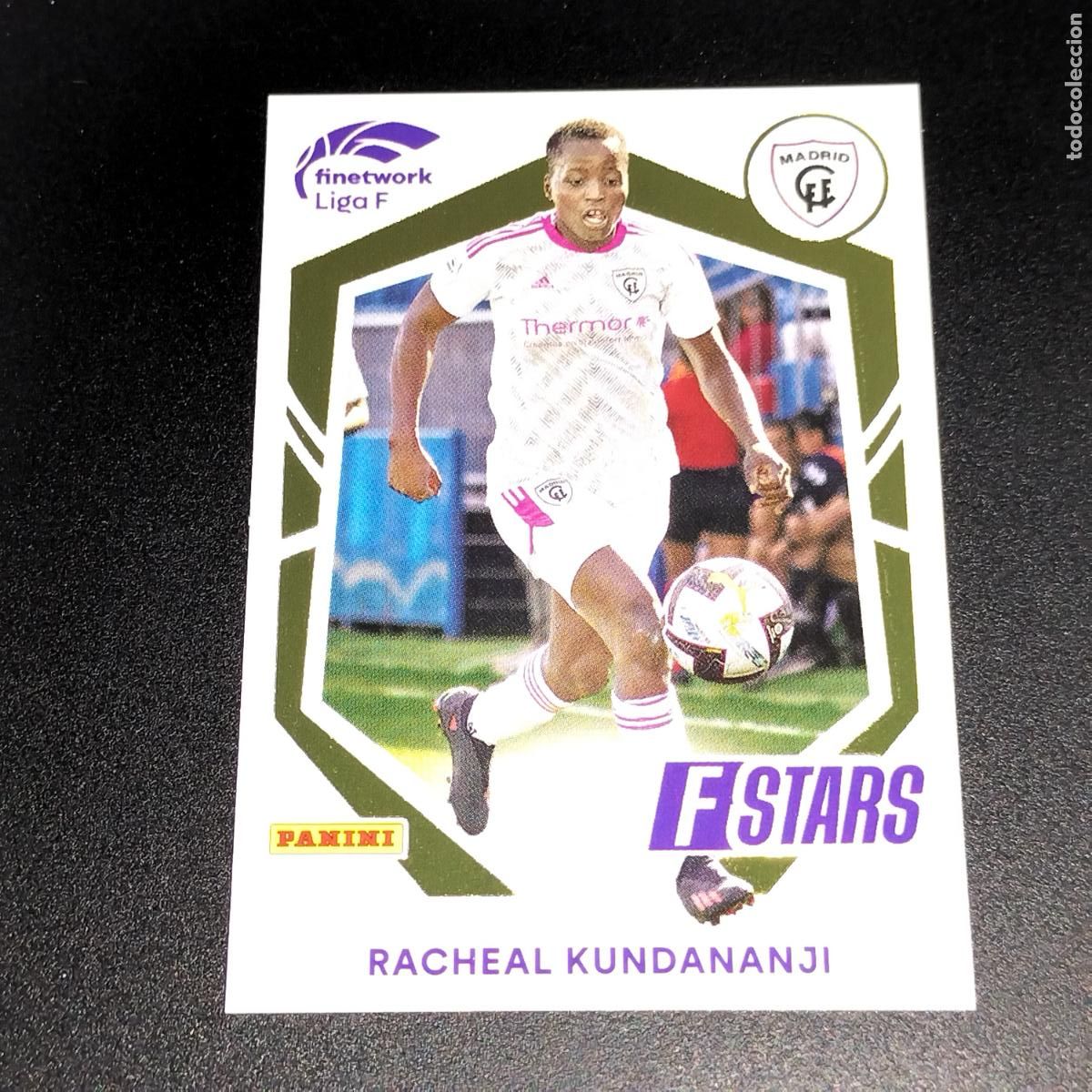 Cromos de f&uacute;tbol: N&ordm; 353 RACHEAL KUNDANANJI STARS CFF MADRID CROMOS FINETWORK LIGA F FEMENINA PANINI 2022 2023 22 23