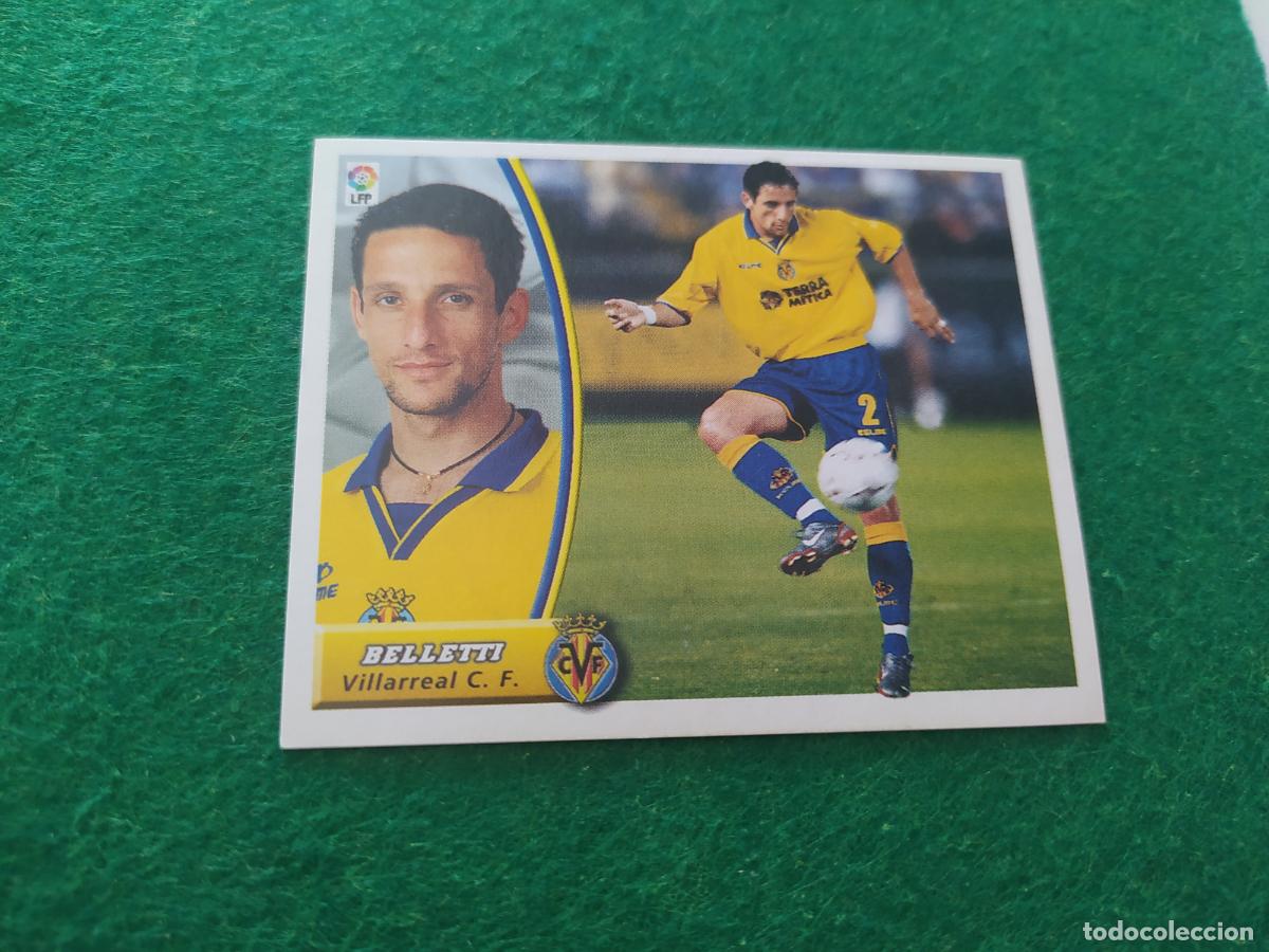 Cartes &agrave; collectionner de Football: LIGA ESTE 2003 2004 03 04 NUEVO SIN PEGAR - VILLARREAL BELLETTI