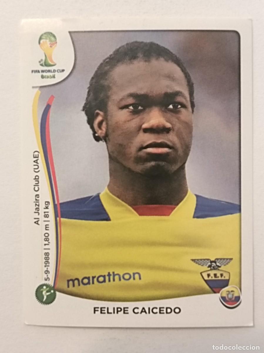 Cartes &agrave; collectionner de Football: #372 CAICEDO (ECUADOR) MUNDIAL BRASIL 2014 PANINI